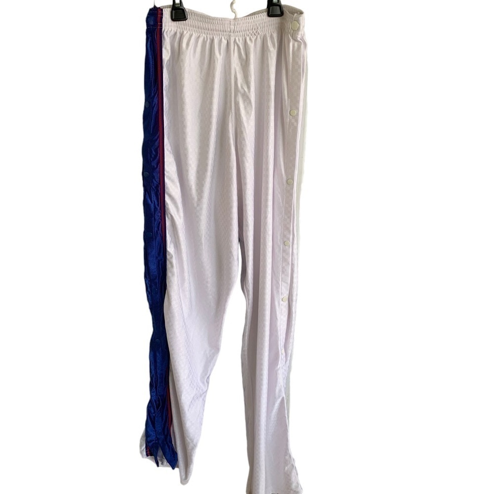 Vintage Sports Belle Poppers Snap Pants 80s 90s Joggers Track Medium Blokette